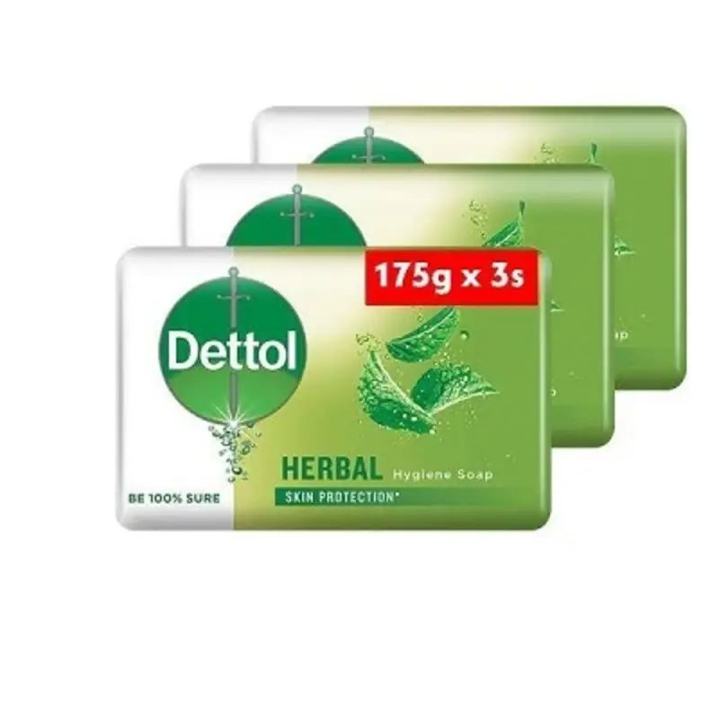 Dettol Herbal Value Pack 2+1 175G